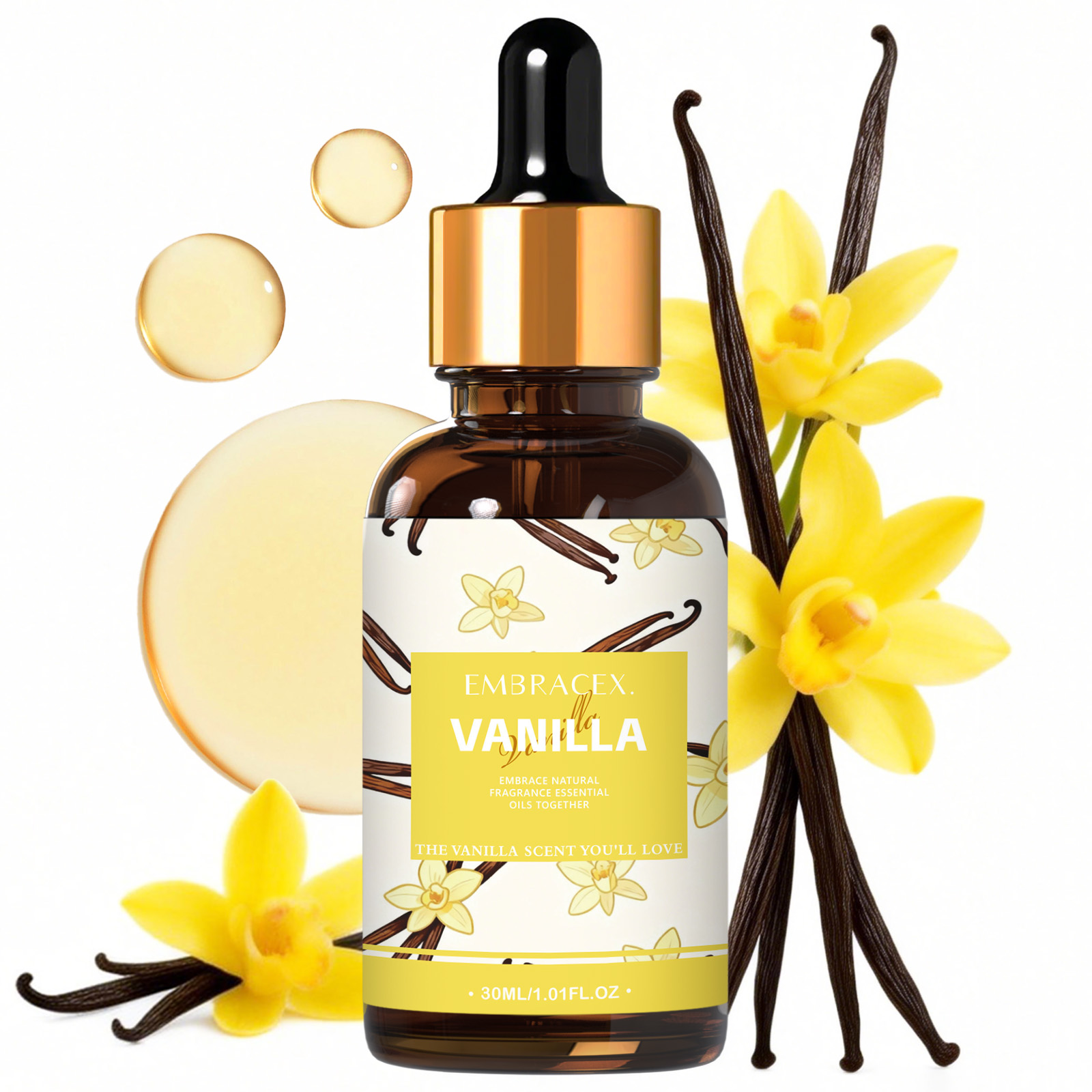 30ml Vanille-Duftöle für Diffu – Candle Making Raw Material Bewertung und Preis