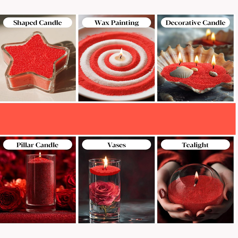100 g grüne, weiße, rote Sandp – Candle Making Kits Bewertung und Preis