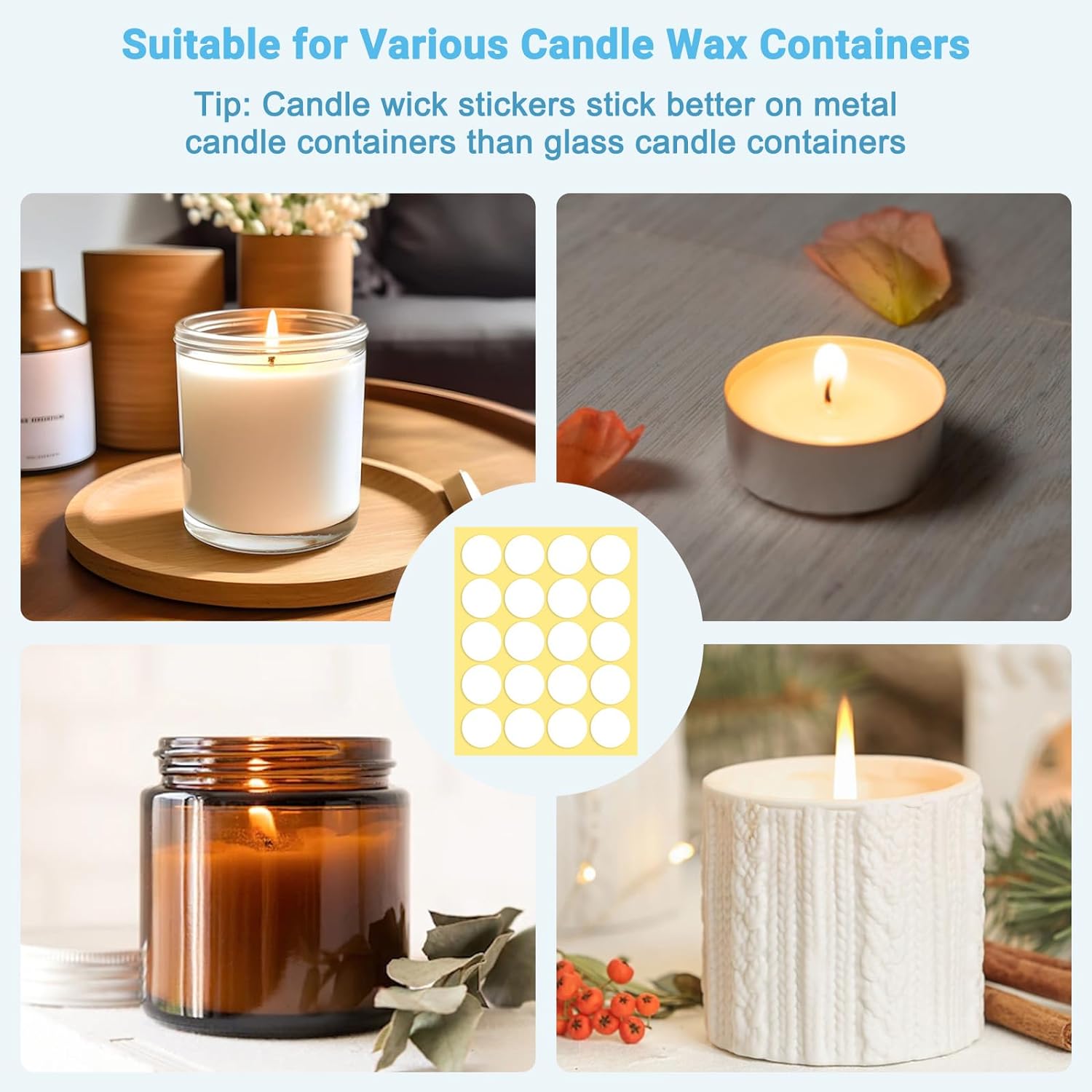 400PCS/100PCS Kerze Docht Aufk – Candle Making Raw Material Bewertung und Preis