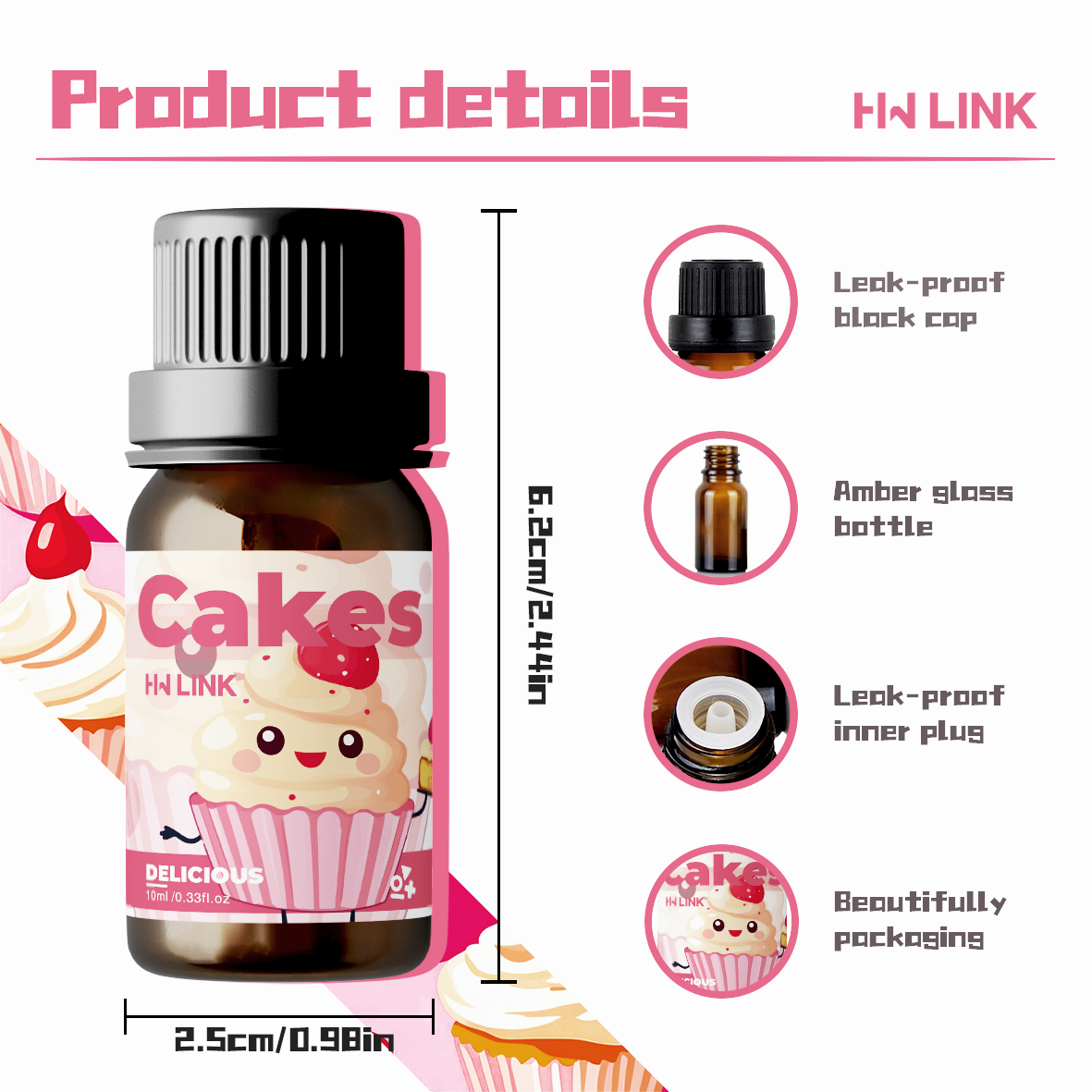 10ml Kuchen-Duftöle für Kerzen – Candle Making Kits Bewertung und Preis
